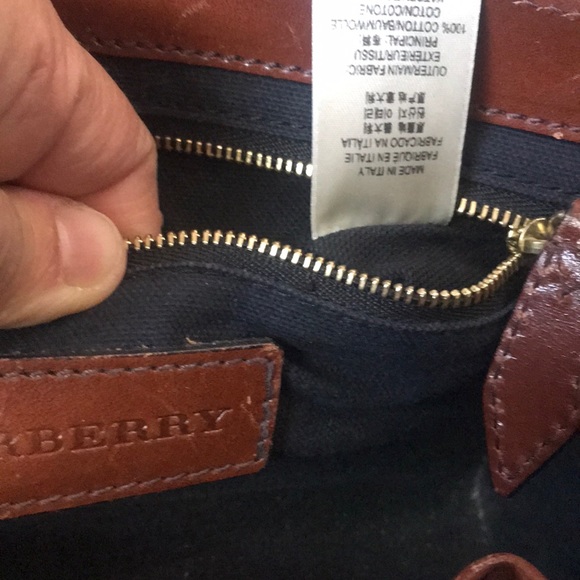 COPY - Burberry Bridle House Check Small Abbott C… - Picture 11 of 16